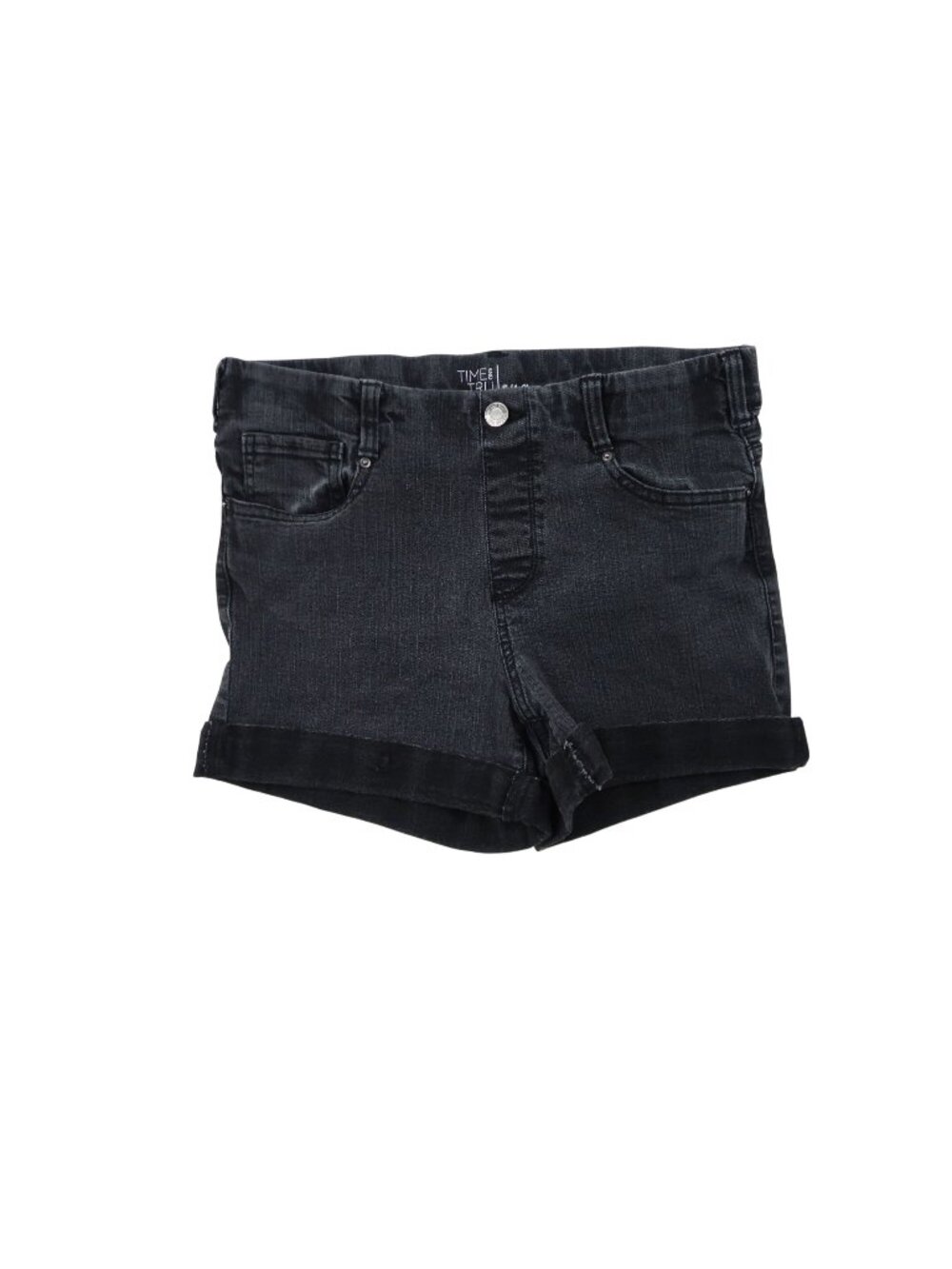 ✨3/$30 Time And Tru Womens Black Jean Shorts S (4-6)